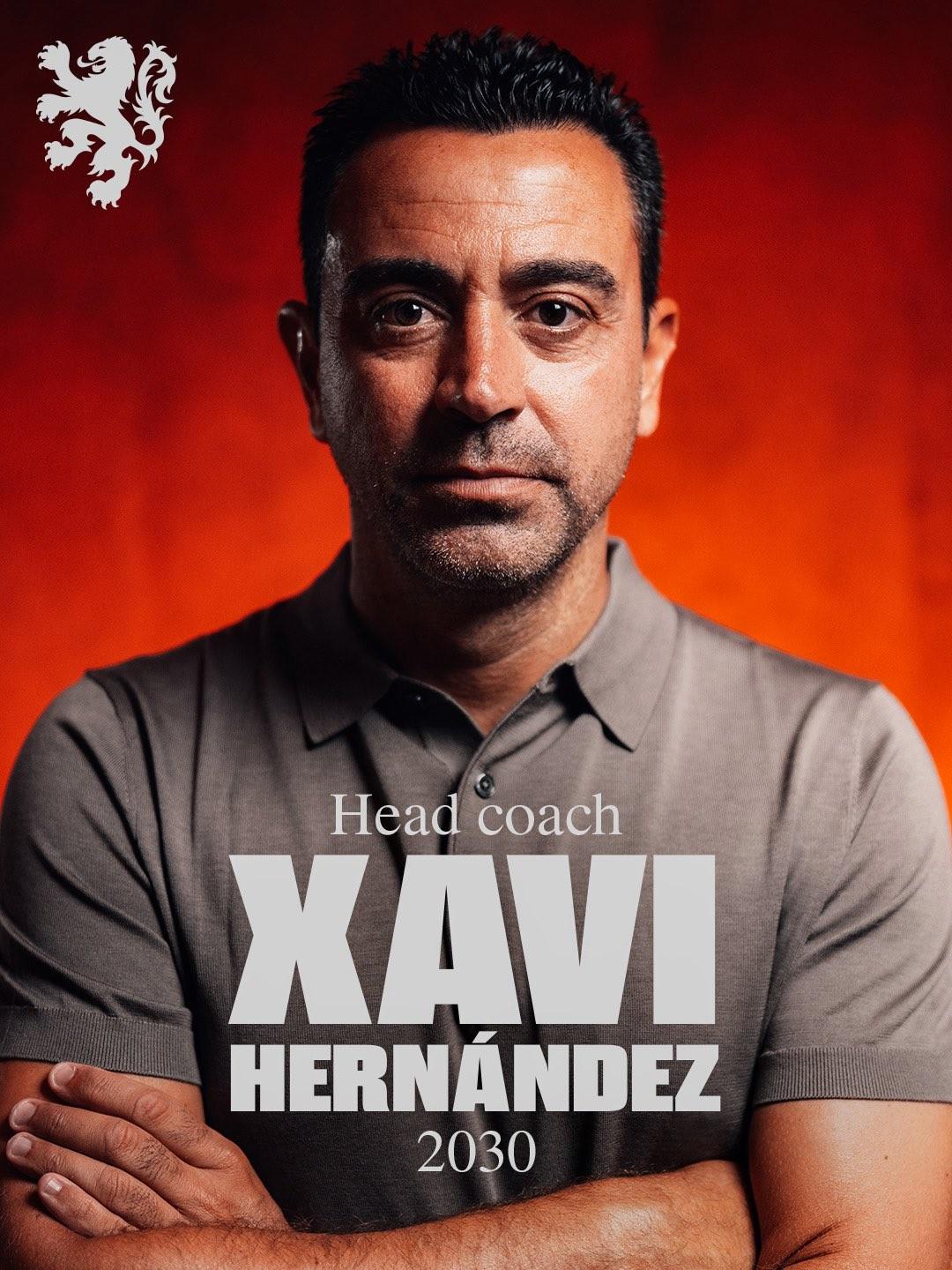Góc Nhìn FB88: Chính thức: Xavi làm HLV trưởng ĐT Hà Lan, hợp đồng đến năm 2030