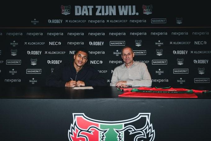 Góc Nhìn FB88: Chính thức: Tiền đạo Leipzig Thomas gia nhập NEC Nijmegen, ký đến 2030